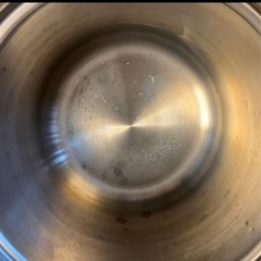 ステンレス パスタ鍋 ザル付き 両側ハンドル IH対応の画像