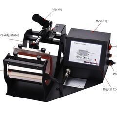 マグカップ用 昇華転写ヒートプレス機 11oz デジタル式の画像