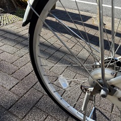 【整備自転車】LEDライト  自転車   ホワイト ￥7000の画像