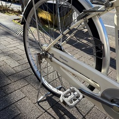 【整備自転車】LEDライト  自転車   ホワイト ￥7000の画像