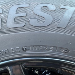 ハイエース 200系スタッドレスアルミホイール4本セットナット付きの画像