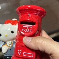 可愛いキティちゃん貯金箱の画像