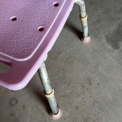 風呂イス　ピンク　高齢者に最適の画像