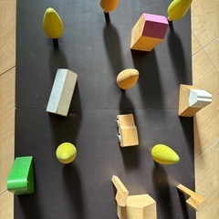 木製おもちゃ　インテリア　知育玩具の画像