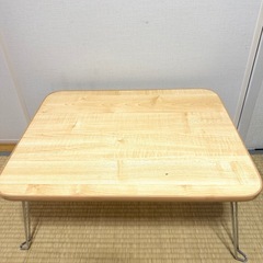 テーブルサイズ：90cm × 59cm × 32cm ＋ 折りたたみテーブル（60cm × 45cm）を無料でお付けします。の画像