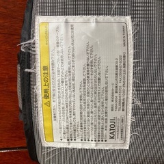 カトージ テーブルチェア 洗えるシート 二つセットの画像