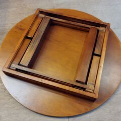 ミニちゃぶ台 木製 折りたたみ 花台 飾り台に　/MJ-1323 2F奥の画像