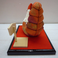 ☆▲にわとり　鶏　干支飾り　酉年　ニワトリ　かわいい　お正月飾り　吉祥酉　招福　飾り　インテリア　雑貨　h　の画像