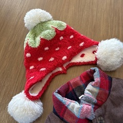 80サイズベスト　マザウェイズ帽子の画像