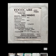 冷凍庫　フードストッカーの画像