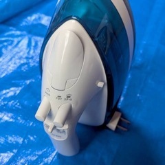 アイロン、青、東芝の画像