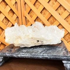 【愛品館江戸川店】水晶クラスター 置物 オブジェ ID：112-051827-007の画像