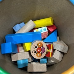 あんぱんまん 積み木の画像