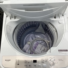 【家電1年保証】SHARP ES-GE6H-N 全自動洗濯機の画像