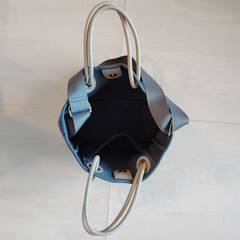 ハンドバック（ブルーグレー ）の画像
