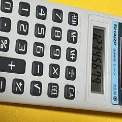 電卓　①の画像
