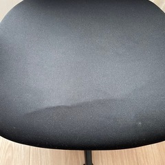 無印良品　ワークチェア　ブラック　2脚の画像