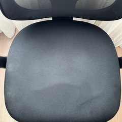 無印良品　ワークチェア　ブラック　2脚の画像