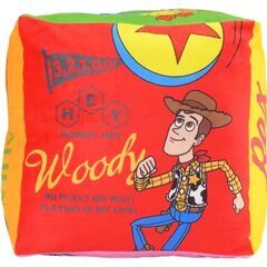 SEGAアミューズメント★ディズニー＆ピクサー◎トイストーリープレミアムキューブ◆サイコロ形クッション非売品の画像