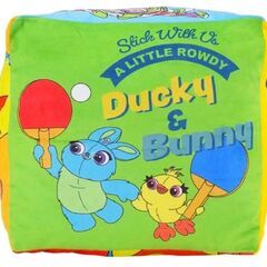 SEGAアミューズメント★ディズニー＆ピクサー◎トイストーリープレミアムキューブ◆サイコロ形クッション非売品の画像