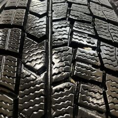 DUNLOP WINTER MAXX WM02 155/65R14 14インチ スタッドレス 4本 20～24年製 バリ溝 ワゴンR ステラ N-BOX タント スペーシア等　(MTN758)クレジットカード QRコード決済可能の画像