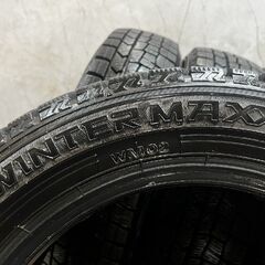 DUNLOP WINTER MAXX WM02 155/65R14 14インチ スタッドレス 4本 20～24年製 バリ溝 ワゴンR ステラ N-BOX タント スペーシア等　(MTN758)クレジットカード QRコード決済可能の画像