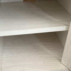 テレビボード テレビ台 ホワイト 木目調の画像