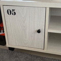 テレビボード テレビ台 ホワイト 木目調の画像