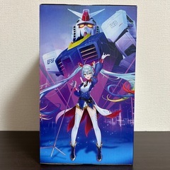 【大人気最安】 GUNDAM x 初音ミク フィギュア ガンダムコラボ　ガンダム45周年の画像