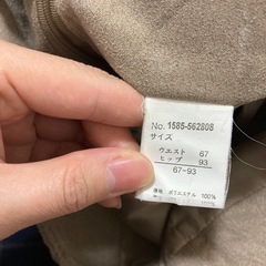 膝丈スカート　スカート　フレアスカート　オフィス　プリーツスカート ひざ丈スカート　ベロアの画像