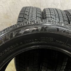 BS BRIDGESTONE BLIZZAK VRX 155/65R14 14インチ スタッドレス 4本 20年製 バリ溝 N-WGN タント フレアワゴン キャスト アルト等　(MTN757)クレジットカード QRコード決済可能の画像