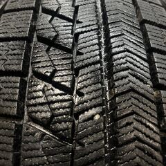 BS BRIDGESTONE BLIZZAK VRX 155/65R14 14インチ スタッドレス 4本 20年製 バリ溝 N-WGN タント フレアワゴン キャスト アルト等　(MTN757)クレジットカード QRコード決済可能の画像