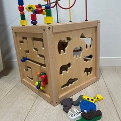 木のおもちゃの画像