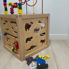 木のおもちゃの画像