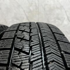 BS BRIDGESTONE BLIZZAK VRX 155/65R14 14インチ スタッドレス 4本 20年製 バリ溝 スペーシア デイズルークス N-ONE ムーヴ等　(MTQ607)クレジットカード QRコード決済可能の画像