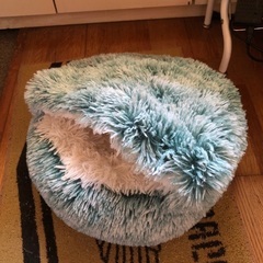 ふわふわペットベッドの画像