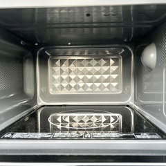 ■東芝 電子レンジ フラット庫内 縦開き 2019年製■TOSHIBA ER-SS17A 単機能電子レンジ フラットテーブル■オレンジバックライト液晶 50/60Hz共用 白ホワイトの画像