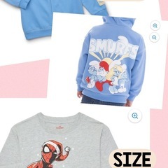 キャラクター服の画像