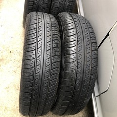 軽自動車用　ZETRO C4　ラジアルタイヤ155/65R14 75T　鉄チン4本セットの画像