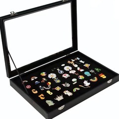 新品未使用　2箱　ディスプレイケース　推し活　アクセサリー　見せる収納 コレクションケースの画像