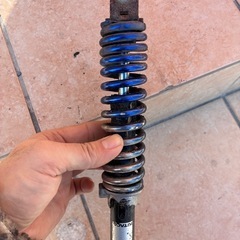 ズーマー　ローダウンサスペンションの画像