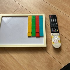 くもん　ホワイトボードと磁石の画像