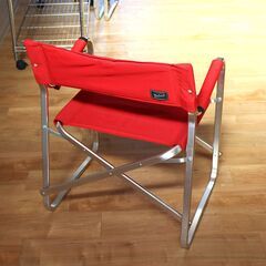 WOOLRICH　折りたたみチェア　赤　キャンプアウアトドアの画像