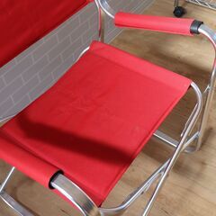 WOOLRICH　折りたたみチェア　赤　キャンプアウアトドアの画像