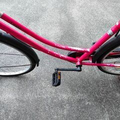 歳末処分価格！ 防犯登録致します。26インチ自転車の画像