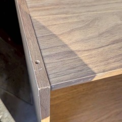 カラーボックス、木製の画像