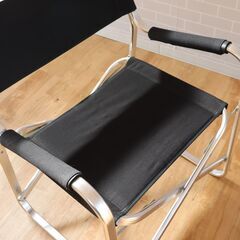 WOOLRICH　折りたたみチェア　黒　キャンプアウアトドアの画像