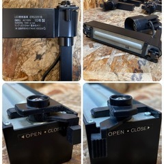 C(7756) LED照明器具 ERS3051B 8個 遠藤照明 スポットライト ダクトレール用 電球色 業務用 店舗用 生鮮食品用の画像