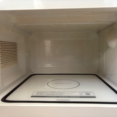 TWINBIRD ツインバード フラット電子レンジ DR-E268 2023年製の画像