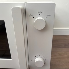 TWINBIRD ツインバード フラット電子レンジ DR-E268 2023年製の画像